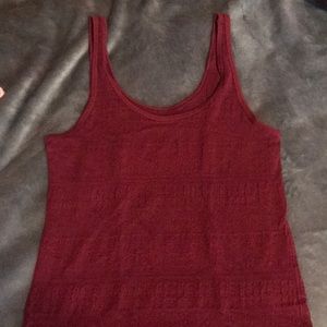 Maroon Tank